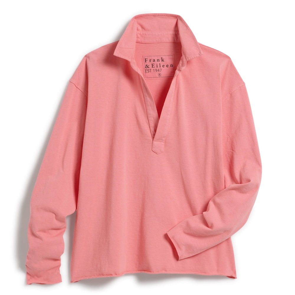 Frank & Eileen Patrick Watermelon Popover Size M 100% Cotton